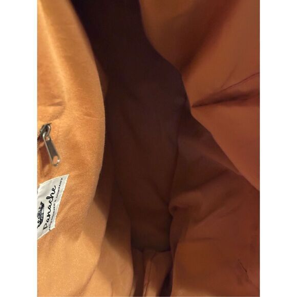 Panache Women's Handwoven Jute Embroidered Leather Tote Bag - Picture 9 of 10